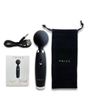 PRIVE Super Wand Massager - Black