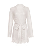 Provence Short Robe - White L/XL