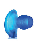 Oxballs Glowhole 1 Hollow Buttplug W-led Insert Small - Blue Morph