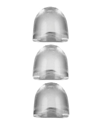 Oxballs Cocksheath Adjustfit Inserts - Pack of 3 Clear