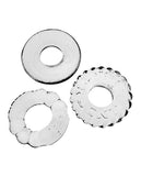 Oxballs Bonemaker 3 Pack Cockring Kit - Clear