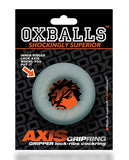 Oxballs  Axis Rib Griphold Cockring - Clear Ice