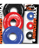 Oxballs Ringer Max 3 Pack Cockrings - Multi Color