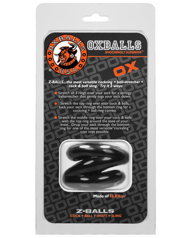 Oxballs Z Balls Ballstretcher - Black