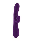 Playboy Pleasure Curlicue Rabbit Vibrator - Acai