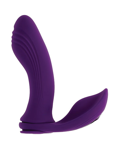 Playboy Pleasure Mix & Match Dual Vibrator - Purple