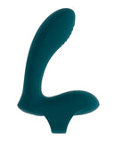 Playboy Pleasure Wrap Around Your Finger Multi Play Vibrator - Dark Teal