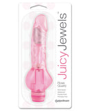 Juicy Jewels Rose Quartz Vibrator - Pink