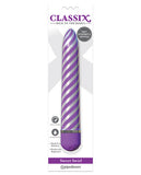 Classix Sweet Swirl Vibrator Purple