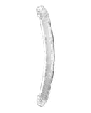 King Cock Clear 18" Double Dildo - Clear