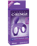 Fantasy C-Ringz Ultimate Couples Cage Purple