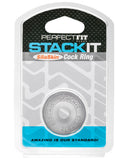 Perfect Fit Stackit Cock Ring - Clear