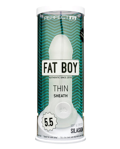 Perfect Fit Fat Boy Thin 5.5" - Clear