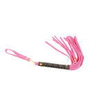 Plesur Mini Leather Flogger - Pink