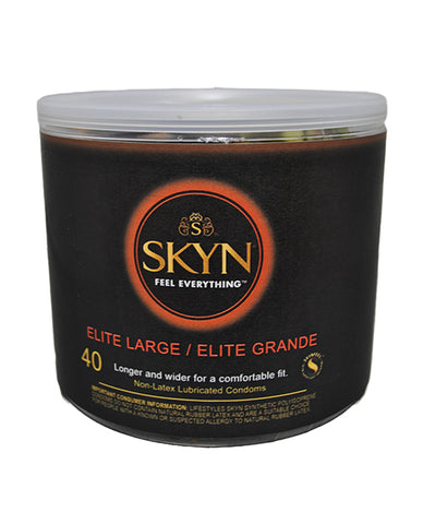 Lifestyles SKYN Elite Large Condoms - Bowl of 40