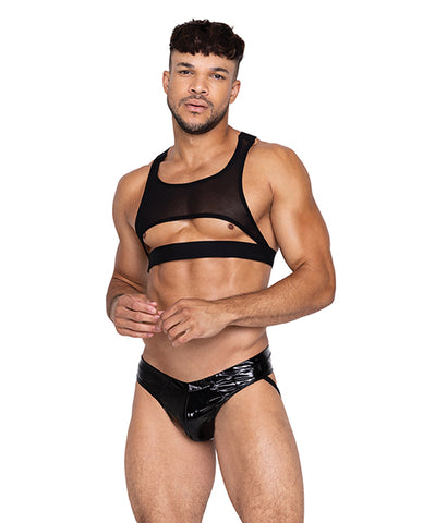 Voyeur Harness Black MD