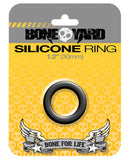 Boneyard 1.2" Silicone Ring - Black