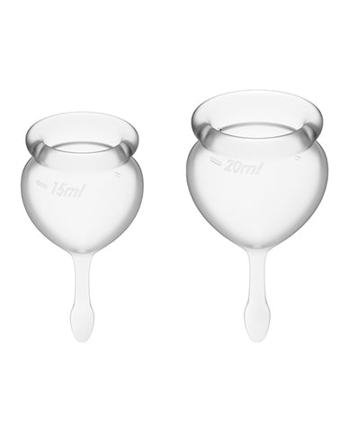 Satisfyer Feel Good Menstrual Cup - Transparent