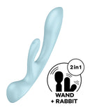 Satisfyer Triple Oh - Light Blue