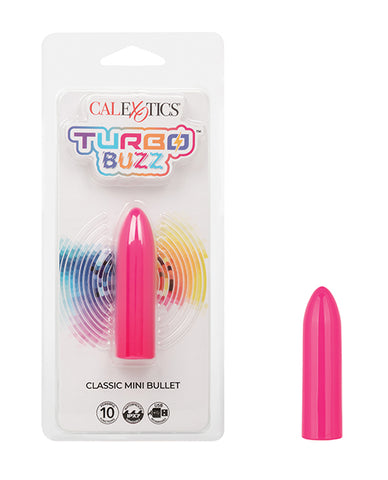 Turbo Buzz Classic Mini Bullet Stimulator - Pink