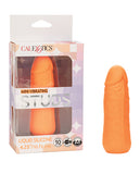 Silicone Studs Mini Vibrating Studs - Orange