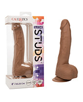 Silicone Studs 8" Dildo - Ivory