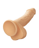 Studs Dual Density Silicone 5" Dildo - Ivory