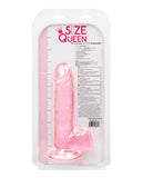 Size Queen 6" Dildo - Pink