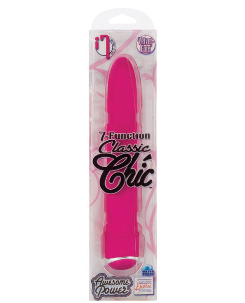 Classic Chic 6" - 7 Function Pink