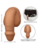 Packer Gear 5" Silicone Packing Penis - Tan