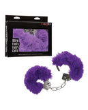 Ultra Fluffy Furry Cuffs - Purple