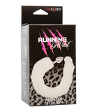 Running Wild White Tail Metallic Anal Probe