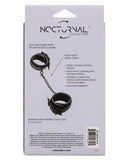 Nocturnal Collection Detachable Adjustable Wrist Cuffs - Black