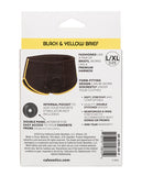 Boundless Boxer Brief - Black/Yellow L/XL