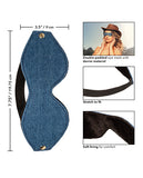 Ride 'Em Premium Denim Collection Eye Mask