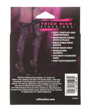 Radiance Thigh High Stockings - Black O/s