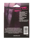 Radiance Thigh High Stockings - Black Plus Size