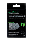 Sport Fucker Cum Plug Kit - Red