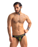 Sport Fucker Jersey Jock - S Black/Green