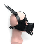 665 Playful Pup Hood - O/S Black