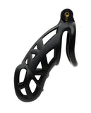 Sport Fucker Cellmate Guardian Chastity Cage - Size 4 Black