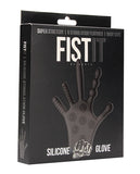 Shots Fistit Silicone Stimulation Glove - Black