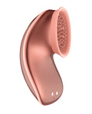 Shots Twitch Innovation Hands Free Clitoral Stimulator - Rose Gold