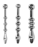 Shots Ouch Urethral Sounding Metal Plug Set - 58mm