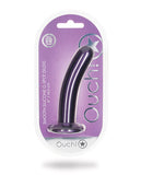 Shots Ouch 6" Smooth G-Spot Dildo - Metallic Purple