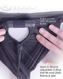 Shots Ouch Vibrating Strap On Brief - Black M/l