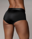 Shots Ouch Vibrating Strap On Brief - Black M/l