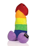 Shots Penis Plushie - Multi Color 39.4" / 100 cm