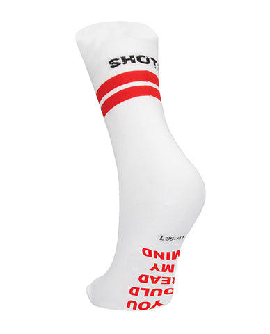 Shots Sexy Socks Dirty Mind - Female