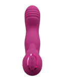 Shots Yumi Triple Action G-Spot Vibrator & Stimulator - Pink
